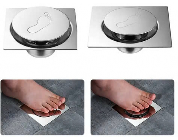 Ga thoát sàn dạng ấn chân GDN1010
