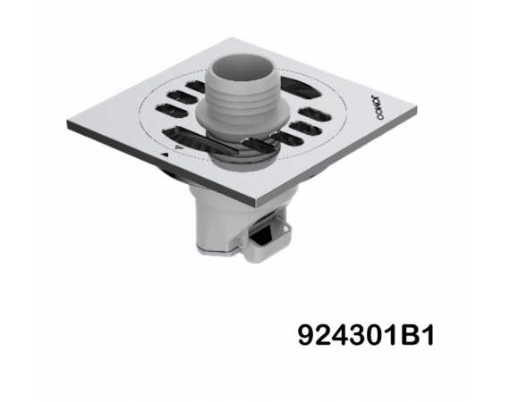 Phễu thoát sàn máy giặt 10x10cm JOMOO 92430-1B-1