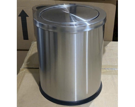 Thùng rác Inox nắp lật TR9