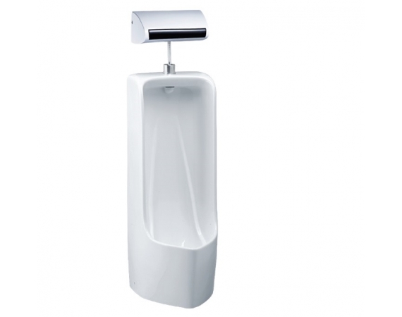 Bệ Tiểu Nam đặt sàn Caesar U0296 + van xả A648