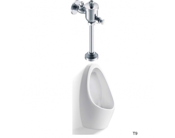 Bồn tiểu nam treo tường Viglacera T9 - lắp van dương