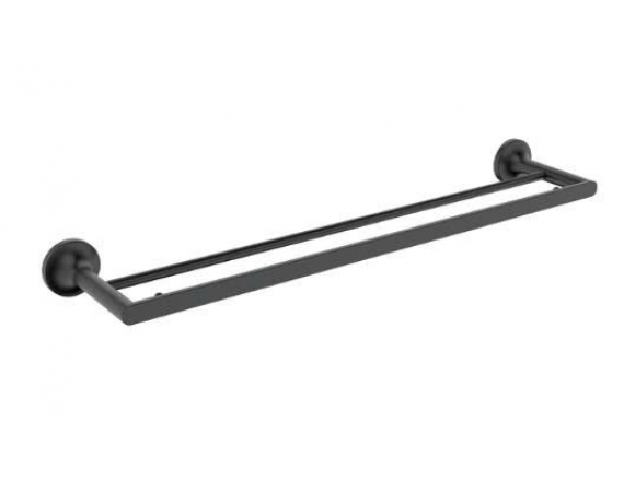 Vắt khăn đôi EcoBath EC218-09MB đen mờ