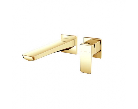 Vòi chậu gắn tường TOTO màu vàng bóng TLG07307BB#PFG