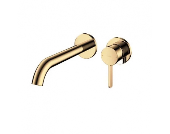 Vòi chậu gắn tường màu vàng bóng TOTO TLG11308B#PFG - đầu vòi dài 236.2 mm