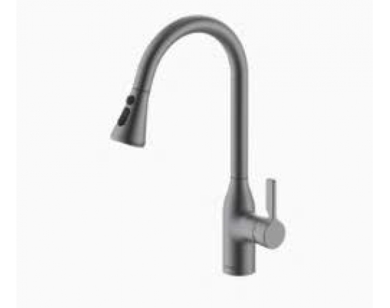 Vòi rửa bát màu xám Rút Dây Jomoo 33138-123/HBS-Z 