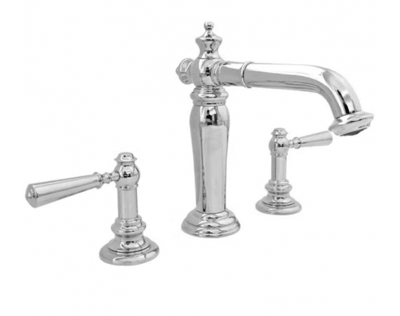 Vòi chậu lavabo 3 lỗ cổ điển HD30CDW