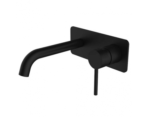 Vòi chậu lavabo âm tường màu đen HD126B