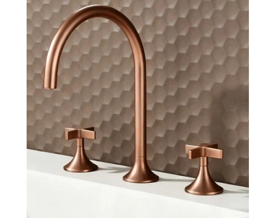 Vòi chậu lavabo màu vàng hồng HD52640RG