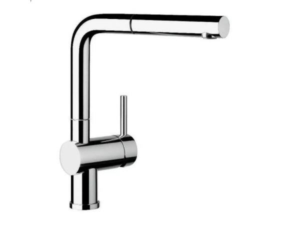 Vòi rửa bát nóng lạnh dây rút Daelim Bath DL09