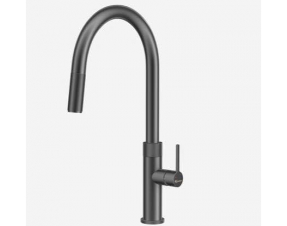 Vòi rửa bát dây rútLasi Gun Metal