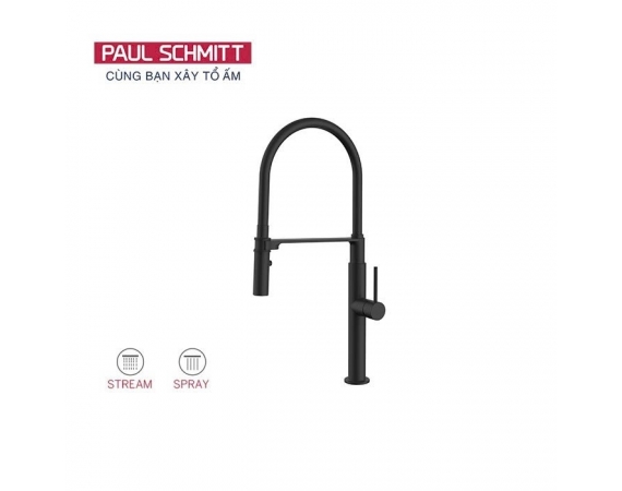 Vòi rửa chén màu đen Paul Schmitt PA331KB