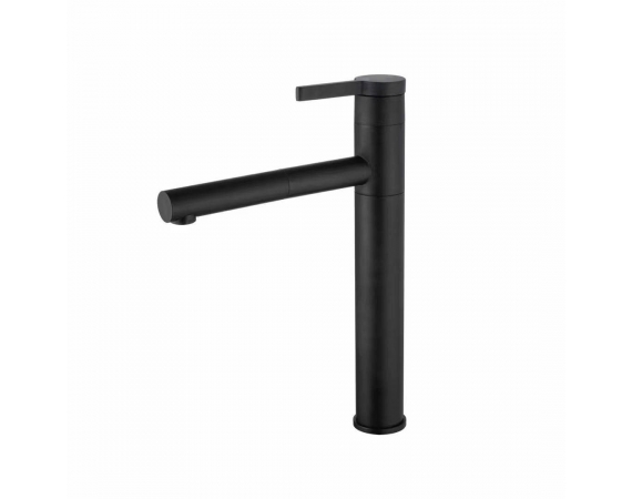 Vòi lavabo dây rút màu đen 3366E