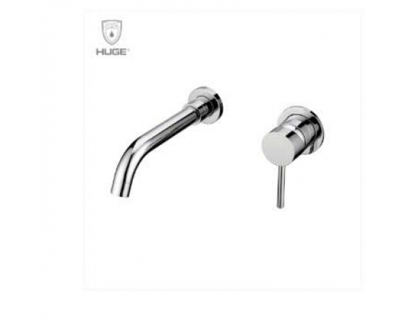 Vòi rửa mặt lavabo nóng lạnh gắn tường Huge H-VT200