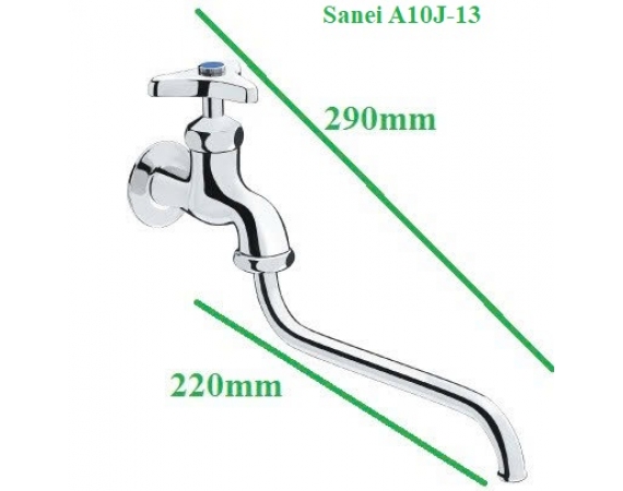 Vòi xả lạnh Nhật Bản Sanei A10J-13