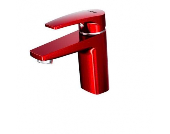Vòi Lavabo Nóng Lạnh Caesar màu đỏ B390CRU