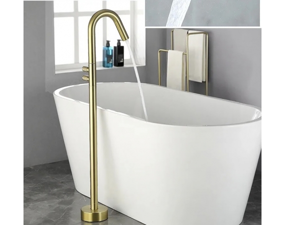 Vòi chậu lavabo đặt sàn cho nghệ thuật các màu HD0636-1V