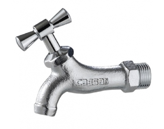 Vòi lạnh gắn tường Caesar W035-1 phi 27
