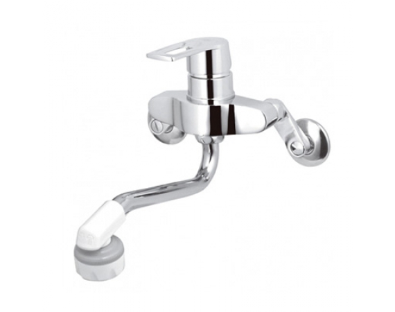 Vòi rửa bát Hàn Quốc nóng lạnh cắm tường Samwon AFS-011