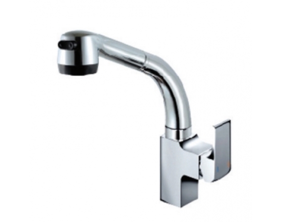 Vòi rửa bát Kosco rút dây nóng lạnh CO 7020