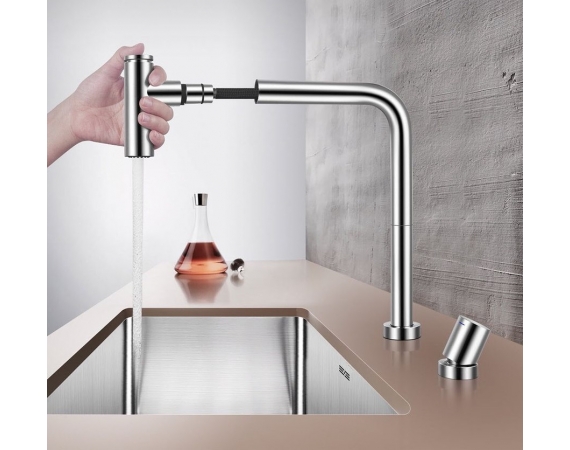 Vòi rửa bát nóng lạnh Geler GL-3042