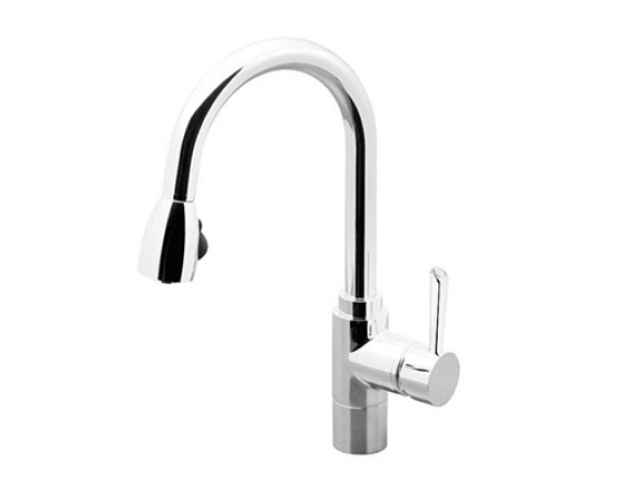 Vòi rửa bát nóng lạnh dây rút Sobisung YJ-3725