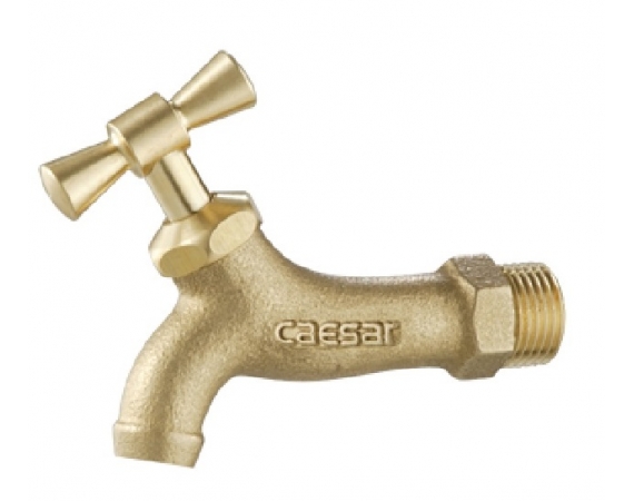 Vòi lạnh gắn tường Caesar W035 phi 27