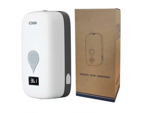 Máy xịt xà phòng tự động kèm máy do thân nhiệt CD-5168